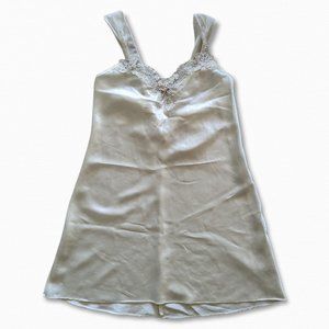 Vintage Cream California Dynasty Wedding Lingerie Negligee Nightgown sleepwear